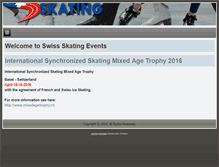 Tablet Screenshot of events.skating.ch